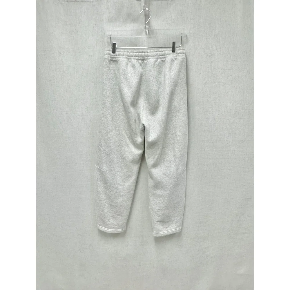 Abercrombie & Fitch Sunday Barrel Sweatpants Women Medium Heather Gray Wide Leg - Picture 3 of 13